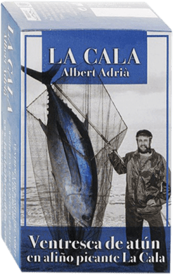 8,95 € Kostenloser Versand | Fischkonserven La Cala Ventresca de Atún Aliño Picante