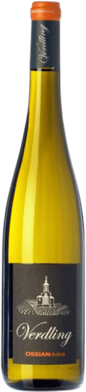 32,95 € Kostenloser Versand | Weißwein Ossian Verdling Edelsüß I.G.P. Vino de la Tierra de Castilla y León Halbe Flasche 37 cl