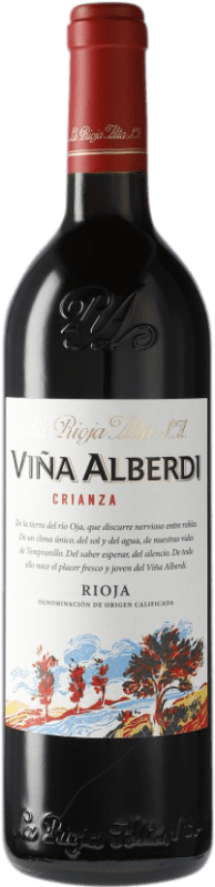 13,95 € Free Shipping | Red wine Rioja Alta Viña Alberdi Crianza D.O.Ca. Rioja Spain Bottle 75 cl