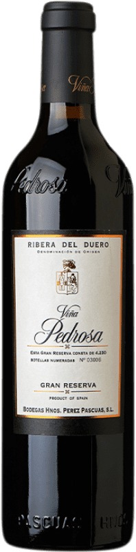 56,95 € | Red wine Pérez Pascuas Viña Pedrosa Gran Reserva D.O. Ribera del Duero Castilla y León Spain Bottle 75 cl