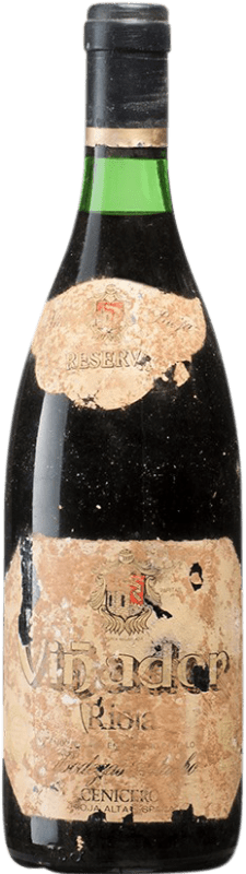 Бесплатная доставка | Красное вино Bodegas Bilbaínas Viña Zaco Viñador Резерва D.O.Ca. Rioja Испания Tempranillo — Темпранильо 75 cl