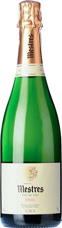 Spedizione Gratuita | Spumante bianco Mestres Visol Brut Nature Gran Riserva D.O. Cava Spagna Macabeo, Xarel·lo, Parellada 75 cl