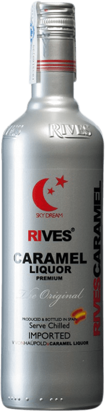12,95 € Free Shipping | Vodka Rives Von Haupold Caramelo Spain Bottle 70 cl