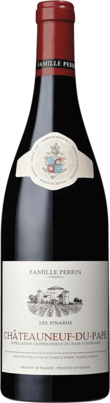 32,95 € | Vino Bianco Famille Perrin Les Sinards A.O.C. Châteauneuf-du-Pape Rhône Francia Garnacha — Grenache, Roussanne, Clairette 75 cl