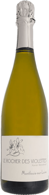 送料無料 | 白のスパークリングワイン Le Rocher des Violettes A.O.C. Mountlouis-Sur-Loire ロワール フランス Chenin — シュナン 75 cl