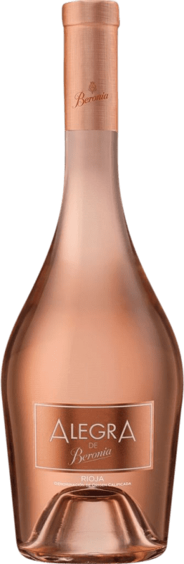 19,95 € | Vino rosado Beronia Alegra D.O.Ca. Rioja La Rioja España Tempranillo, Garnacha 75 cl