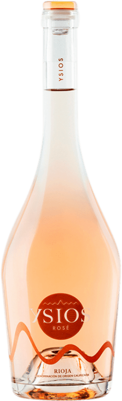 34,95 € | Vino rosado Ysios Rosado D.O.Ca. Rioja La Rioja España Tempranillo, Garnacha, Viura 75 cl