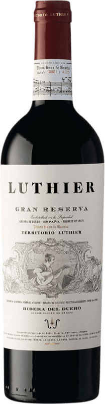 192,95 € | Vin Rouge Territorio Luthier Grande Réserve D.O. Ribera del Duero Castille et Leon Espagne Tempranillo, Merlot, Garnacha — Grenache 75 cl