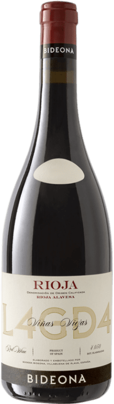 59,95 € | Rotwein Península Bideona L4GD4 Laguardia D.O.Ca. Rioja La Rioja Spanien Tempranillo Magnumflasche 1,5 L