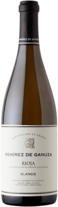 135,95 € 免费送货 | 白酒 Remírez de Ganuza Blanco 预订 D.O.Ca. Rioja 瓶子 Magnum 1,5 L