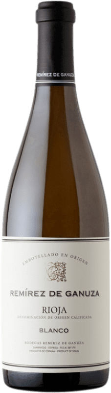 64,95 € | Vinho branco Remírez de Ganuza Blanco Reserva D.O.Ca. Rioja La Rioja Espanha Viura, Malvasía, Grenache Branca Garrafa Magnum 1,5 L
