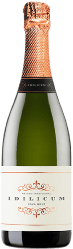 6,95 € | Weißer Sekt Dominio de la Vega Idilicum Brut — Herb D.O. Cava Valencianische Gemeinschaft Spanien Macabeo 75 cl