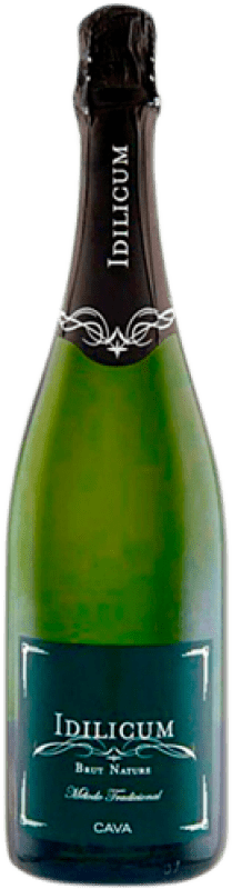 Envoi gratuit | Blanc mousseux Dominio de la Vega Idilicum Brut Nature D.O. Cava Communauté valencienne Espagne Macabeo 75 cl