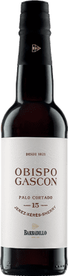 31,95 € | Fortified wine Barbadillo Obispo Gascón Palo Cortado D.O. Jerez-Xérès-Sherry Andalusia Spain Palomino Fino Half Bottle 37 cl