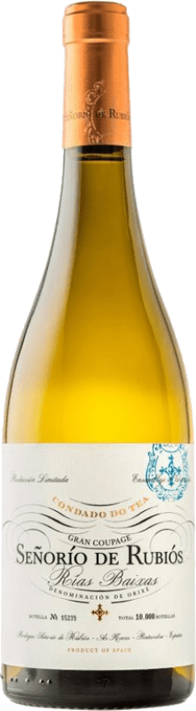 19,95 € Envio grátis | Vinho branco Señorío de Rubiós Condado Blanco D.O. Rías Baixas