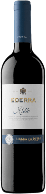 18,95 € 免费送货 | 红酒 Bodegas Bilbaínas Ederra 橡木 D.O. Ribera del Duero