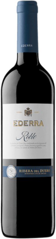 11,95 € | Vino Rosso Bodegas Bilbaínas Ederra Rovere D.O. Ribera del Duero Castilla y León Spagna Tempranillo, Cabernet Sauvignon 75 cl