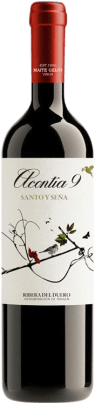 11,95 € | 红酒 Acontia Santo y Seña 9 Meses D.O. Ribera del Duero 卡斯蒂利亚莱昂 西班牙 Tempranillo 75 cl