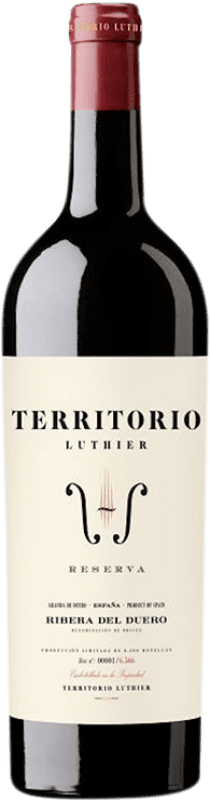 Free Shipping | Red wine Territorio Luthier Reserve D.O. Ribera del Duero Castilla y León Spain Tempranillo, Grenache 75 cl