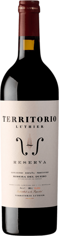 免费送货 | 红葡萄酒 Territorio Luthier 珍藏 D.O. Ribera del Duero 卡斯蒂利亚莱昂 西班牙 Tempranillo — 丹魄, Garnacha — 歌海娜 75 cl