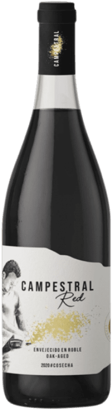 12,95 € | 赤ワイン Campestral オーク I.G.P. Vino de la Tierra de Cádiz アンダルシア スペイン Merlot — メルロー, Syrah — シラー, Cabernet Sauvignon — カベルネ・ソーヴィニヨン, Petit Verdot, Tintilla de Rota 75 cl