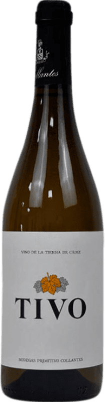 Бесплатная доставка | Белое вино Primitivo Collantes Tivo I.G.P. Vino de la Tierra de Cádiz Андалусия Испания 75 cl