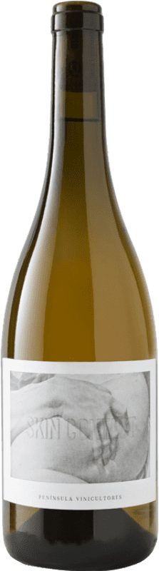 Envío gratis | Vino blanco Península Skin Contact Orgánico Castilla la Mancha España Albariño 75 cl