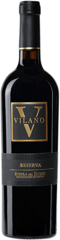 35,95 € Бесплатная доставка | Красное вино Viña Vilano Резерв D.O. Ribera del Duero