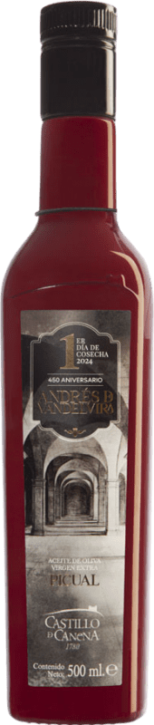 Free Shipping | Olive Oil Castillo de Canena Primer Día de Cosecha — First Harvest Day, EVOO Extra Virgin Andalusia Spain Picual Medium Bottle 50 cl