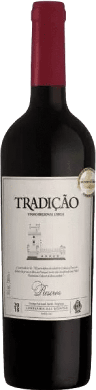 Free Shipping | Red wine Companhia das Quintas Tradiçao Reserve I.G. Vinho Regional de Lisboa Lisboa Portugal Syrah, Touriga Nacional, Aragonez 75 cl