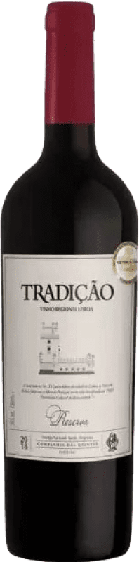 Envio grátis | Vinho tinto Companhia das Quintas Tradiçao Reserva I.G. Vinho Regional de Lisboa Lisboa Portugal Syrah, Touriga Nacional, Aragonez 75 cl