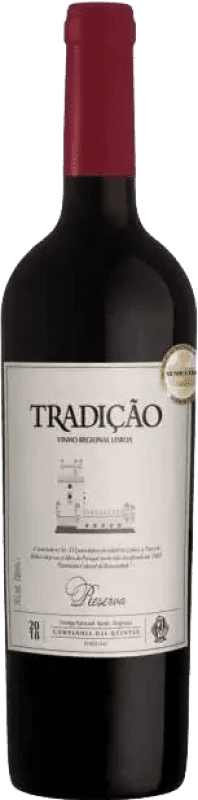 17,95 € Envio grátis | Vinho tinto Companhia das Quintas Tradiçao Reserva I.G. Vinho Regional de Lisboa