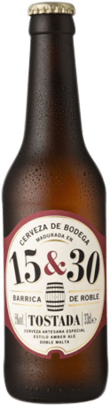 送料無料 | ビール Sherry Beer 15&30 Tostada — トーステッド 樽 アンダルシア スペイン 1/3ボトル 33 cl 送料無料 | ビール Sherry Beer 15&30 Tostada — トーステッド 樽 アンダルシア スペイン 1/3ボトル 33 cl