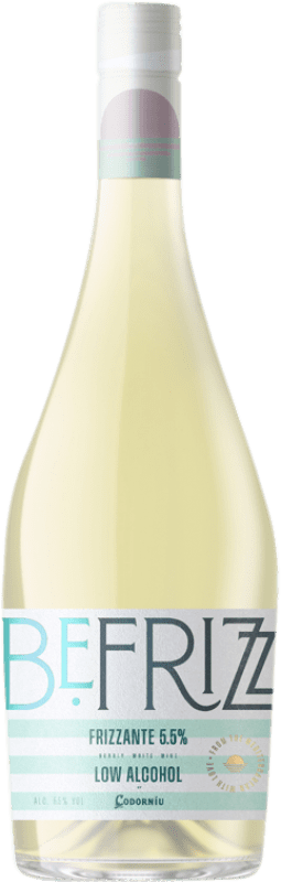 Free Shipping | White Sparkling Wine Codorníu Be Frizz Spain 75 cl