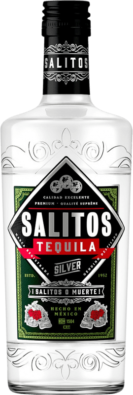 21,95 € Spedizione Gratuita | Tequila Salitos Silver — Edizione Argento