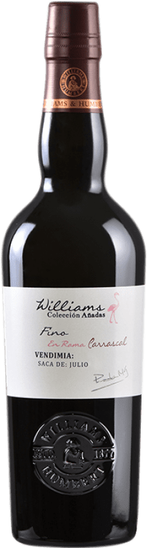 31,95 € Kostenloser Versand | Verstärkter Wein Williams & Humbert Carrascal Fino en Rama D.O. Jerez-Xérès-Sherry Medium Flasche 50 cl