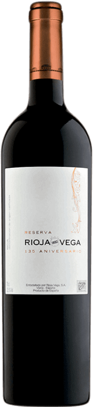 39,95 € | Rotwein Rioja Vega 135 Aniversario Reserve — Gereift D.O.Ca. Rioja La Rioja Spanien Tempranillo, Graciano, Mazuelo 75 cl