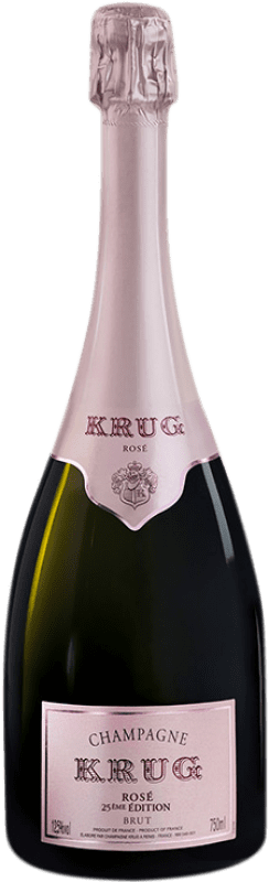 378,95 € Envio grátis | Espumante rosé Krug Rosé 25ème Édition A.O.C. Champagne