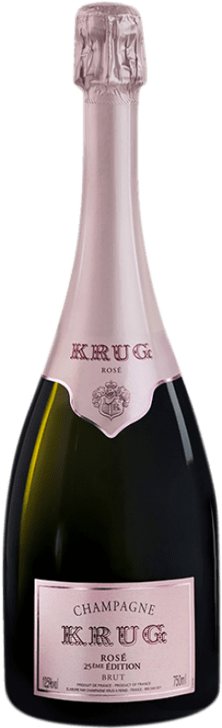 Envío gratis | Espumoso rosado Krug Rosé 25ème Édition A.O.C. Champagne Champagne Francia Pinot Negro, Chardonnay, Pinot Meunier 75 cl