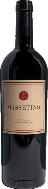 Бесплатная доставка | Красное вино Ornellaia Massetino I.G.T. Toscana Тоскана Италия Merlot — Мерло, Cabernet Franc — Каберне Фран 75 cl