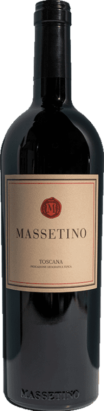 Envío gratis | Vino tinto Ornellaia Massetino I.G.T. Toscana Toscana Italia Merlot, Cabernet Franc 75 cl