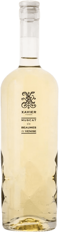 Kostenloser Versand | Süßer Wein Xavier Vignon Muscat A.O.C. Beaumes de Venise Rhône Frankreich Muskat Medium Flasche 50 cl