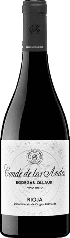 54,95 € Free Shipping | Red wine Muriel Conde de los Andes D.O.Ca. Rioja