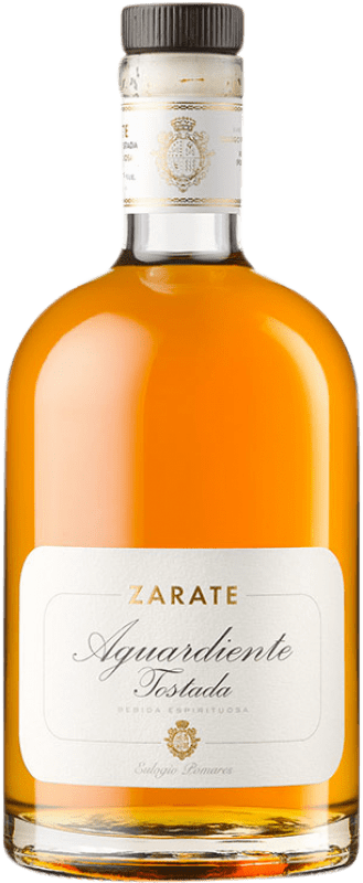 24,95 € Envío gratis | Orujo Zárate Aguardiente Tostada D.O. Orujo de Galicia Botella Medium 50 cl