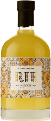 Envío gratis | Licores Pago de Tharsys Ríe Licor de Naranja Valenciana Ecológica Comunidad Valenciana España Botella Medium 50 cl