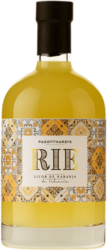 Envio grátis | Licores Pago de Tharsys Ríe Licor de Naranja Valenciana Ecológica Comunidade Valenciana Espanha Garrafa Medium 50 cl