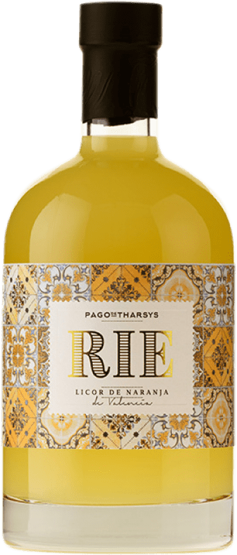 32,95 € Spedizione Gratuita | Liquori Pago de Tharsys Ríe Licor de Naranja Valenciana Ecológica Biologico Bottiglia Medium 50 cl