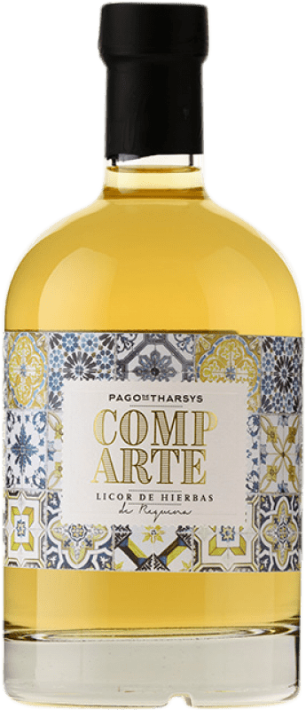 32,95 € Spedizione Gratuita | Liquore alle erbe Pago de Tharsys Comparte Requena D.O. Valencia Bottiglia Medium 50 cl