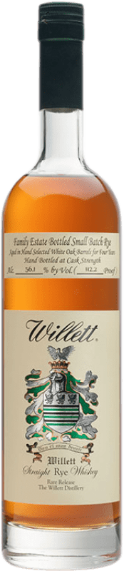 Envoi gratuit | Blended Whisky Willett Estate Rye États Unis 70 cl