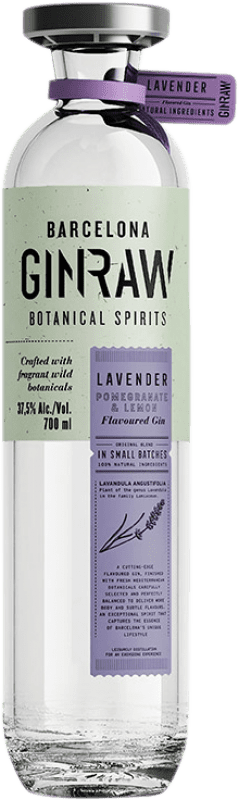 38,95 € | Ginebra Ginraw Lavanda Lavender D.O. Catalunya Cataluña España 70 cl